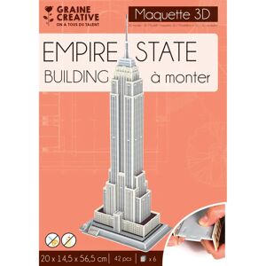 Graine Creative Empire State Building Modell - Kind - Gemischt - 3D Graine Creative Empire State Building Modell - Kind - Gemischt - 3D