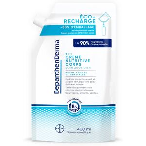 Bepanthenderma BepanthenDerma Voedende Lichaamscrème Eco-Hulpmiddel - 400ml Bepanthenderma BepanthenDerma Voedende Lichaamscrème Eco-Hulpmiddel - 400ml