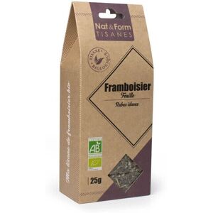 Thé aux Feuilles de Framboisier Bio Nat & Form - Équilibre hormonal - 25g - Publicité Thé aux Feuilles de Framboisier Bio Nat & Form - Équilibre hormonal - 25g - Publicité