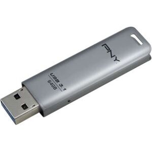 PNY Elite Steel 64GB USB 3.1 Flash Drive - USB flash drive PNY Elite Steel 64GB USB 3.1 Flash Drive - USB flash drive
