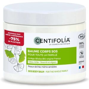Centifolia Baume Corps Shea Ginkgo 200ml - Publicité Centifolia Baume Corps Shea Ginkgo 200ml - Publicité