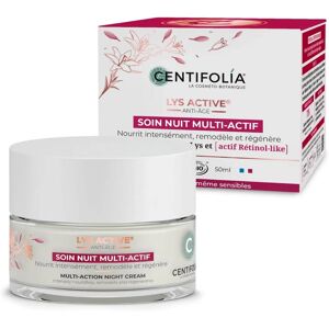Centifolia Lys Active Soin Nuit - Anti-Âge, Peau Sensible - Publicité Centifolia Lys Active Soin Nuit - Anti-Âge, Peau Sensible - Publicité