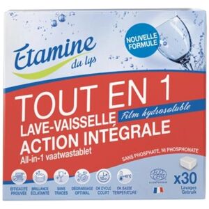 Tabletas para lavavajillas Todo en 1 Etamine du Lys - 30 unidades Tabletas para lavavajillas Todo en 1 Etamine du Lys - 30 unidades