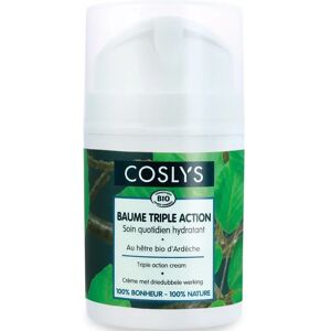 Coslys organiczny krem na twarz dla mężczyzn o potrójnym działaniu - 50 ml Coslys organiczny krem na twarz dla mężczyzn o potrójnym działaniu - 50 ml