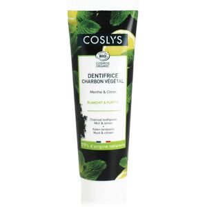 Dentifrice Bio Citron Menthe Coslys - Charbon végétal, 100g - Publicité Dentifrice Bio Citron Menthe Coslys - Charbon végétal, 100g - Publicité