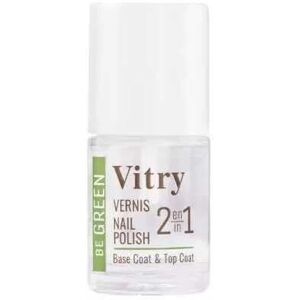 VITRY Be Green 2-in-1 Nagellak - Vegan, Natuurlijke Ingrediënten VITRY Be Green 2-in-1 Nagellak - Vegan, Natuurlijke Ingrediënten