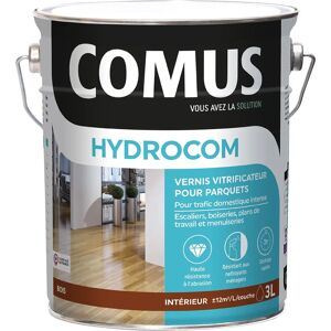 Vitrificateur Hydrocom Comus Satin Mat - 3L - Publicité Vitrificateur Hydrocom Comus Satin Mat - 3L - Publicité