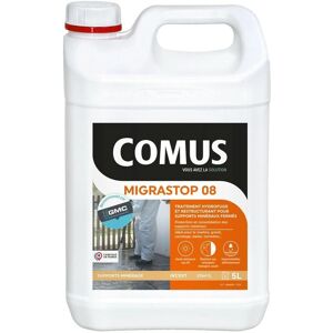 Comus - MIGRASTOP 08 - 5 L - 37,5 m2 - Imperméabilisant - Publicité Comus - MIGRASTOP 08 - 5 L - 37,5 m2 - Imperméabilisant - Publicité