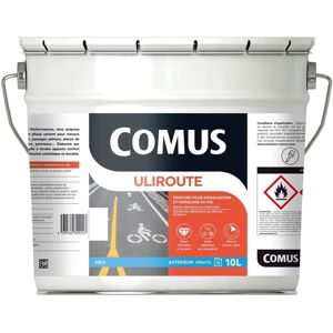 COMUS ULIROUTE BLANC 10L - Blanc - Mat - à base de solvant - Peinture - Publicité COMUS ULIROUTE BLANC 10L - Blanc - Mat - à base de solvant - Peinture - Publicité