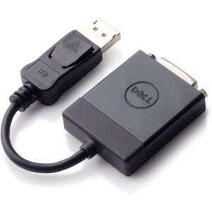 Dell DisplayPort to DVI Adapter - Video Cable, Black Dell DisplayPort to DVI Adapter - Video Cable, Black