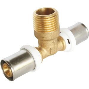 SOMATHERM FOR YOU Model 5721-20-15-20 Multilayer Pipe Fitting - 20mm Male Center SOMATHERM FOR YOU Model 5721-20-15-20 Multilayer Pipe Fitting - 20mm Male Center