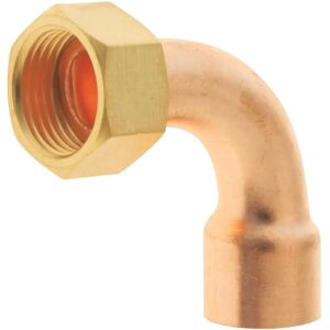 Somatherm - Racor Codo Ø14 - Copper - Soldered - Fitting Somatherm - Racor Codo Ø14 - Copper - Soldered - Fitting