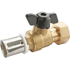 SOMATHERM FOR YOU - Mini valve with swivel nut outlet - for PER Ø16 pipes - 15/21 (1/2) - Valve SOMATHERM FOR YOU - Mini valve with swivel nut outlet - for PER Ø16 pipes - 15/21 (1/2) - Valve