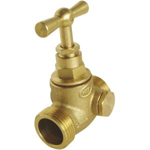 Somatherm for You Brass Double Drain Shut-off Valve MM15/21 Somatherm for You Brass Double Drain Shut-off Valve MM15/21