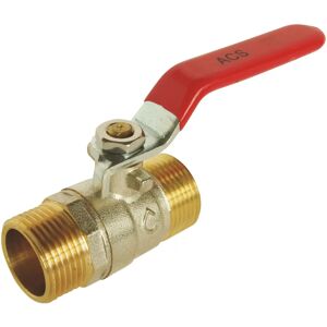 Vanne à double mâle Ayor - Poignée réversible - Passage normalisé - Publicité Vanne à double mâle Ayor - Poignée réversible - Passage normalisé - Publicité