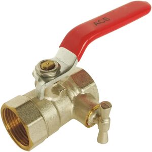 Ayor Ball Valve - 20/27 Double Female - Standard Passage - Water & Heating Ayor Ball Valve - 20/27 Double Female - Standard Passage - Water & Heating