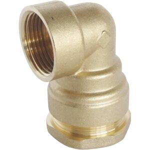 SOMATHERM FOR YOU - Brass Female Elbow D32 - ISO 26/34 - Unidirectional SOMATHERM FOR YOU - Brass Female Elbow D32 - ISO 26/34 - Unidirectional