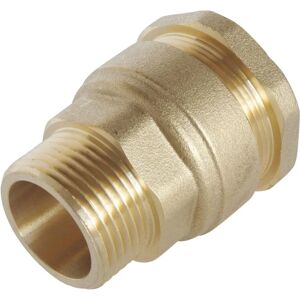 SOMATHERM BRASS D40 PIPE CONNECTOR - Unidirectional, 20 bar SOMATHERM BRASS D40 PIPE CONNECTOR - Unidirectional, 20 bar