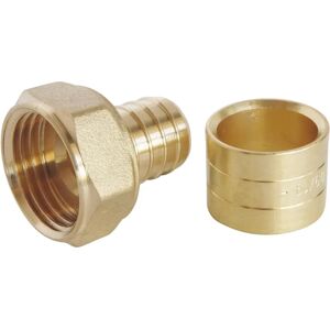 SOMATHERM FOR YOU - Raccordo in Ottone - 20/27 - Per tubi Ø16 SOMATHERM FOR YOU - Raccordo in Ottone - 20/27 - Per tubi Ø16