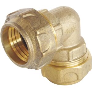 Somatherm D25 External Compression Brass Elbow - Pipe Fitting Somatherm D25 External Compression Brass Elbow - Pipe Fitting