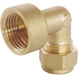 Somatherm - Angle Compression Connector for Ø12 Pipe - Female 15/21 Somatherm - Angle Compression Connector for Ø12 Pipe - Female 15/21