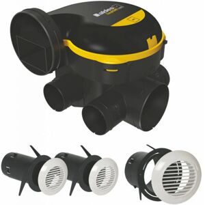 Kit de Ventilation Aldes EasyHOME AUTO - ColorLINE, 4 Sanitaires, 3 Bouches - Publicité Kit de Ventilation Aldes EasyHOME AUTO - ColorLINE, 4 Sanitaires, 3 Bouches - Publicité