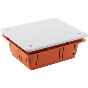 Zenitech Boîte électrique - 118x96x50 - Blanc/Orange Zenitech Boîte électrique - 118x96x50 - Blanc/Orange