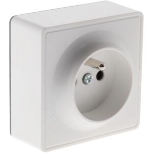 Sbarra elettrica Zenitech Vulco 2P+T - 70x70mm, Bianco Sbarra elettrica Zenitech Vulco 2P+T - 70x70mm, Bianco