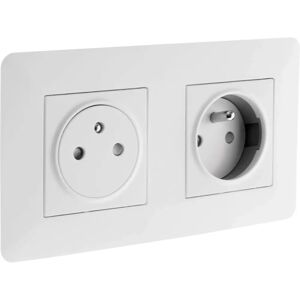 Artezo 16A Dubbele Inbouwstopcontact - Elektrisch Stopcontact Artezo 16A Dubbele Inbouwstopcontact - Elektrisch Stopcontact