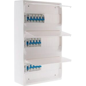 Zenitech T5 39 Modules Electric Box - White - Electrical Cabinet Zenitech T5 39 Modules Electric Box - White - Electrical Cabinet