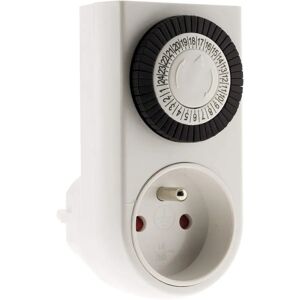 Zenitech 163005 Programador - Temporizador Mecánico 24h - Programación en intervalos de 30 minutos Zenitech 163005 Programador - Temporizador Mecánico 24h - Programación en intervalos de 30 minutos