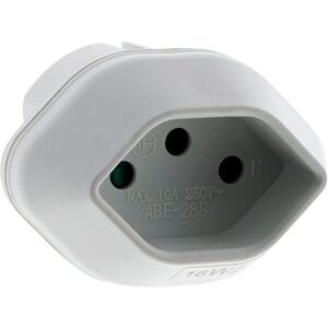 ZENITECH Reseadapter - Schweiz till Frankrike, 10A, CE ZENITECH Reseadapter - Schweiz till Frankrike, 10A, CE