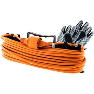 Cable de extensión Zenitech HO5VV-F 2x1,5mm² Naranja 25m - Extension Cord Cable de extensión Zenitech HO5VV-F 2x1,5mm² Naranja 25m - Extension Cord
