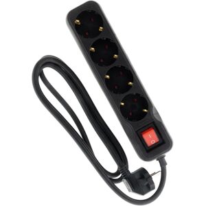 Zenitech Verlengsnoer 4 Stopcontacten - Verlengsnoer Zenitech Verlengsnoer 4 Stopcontacten - Verlengsnoer