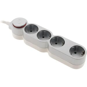 Zenitech Meervoudige Verdeeldoos - 4 stopcontacten, kinderveiligheid, 1,5 m kabel Zenitech Meervoudige Verdeeldoos - 4 stopcontacten, kinderveiligheid, 1,5 m kabel