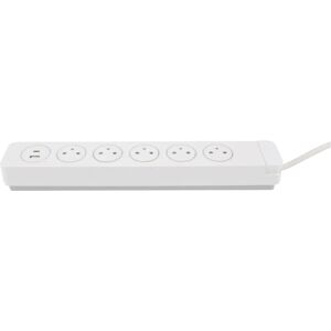 OTIO Regleta 5 Tomas con USB y Protección contra Sobretensiones OTIO Regleta 5 Tomas con USB y Protección contra Sobretensiones