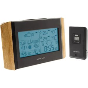 Zenitech Station météo effet bois sans fil - Station météo - Publicité Zenitech Station météo effet bois sans fil - Station météo - Publicité