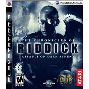 Atari The Chronicles of Riddick: Assault on Dark Athena - PlayStation 3 - Jeu d'occasion - Publicité Atari The Chronicles of Riddick: Assault on Dark Athena - PlayStation 3 - Jeu d'occasion - Publicité