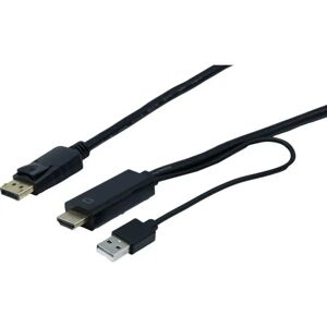 Manutan - HDMI vers DisplayPort 4K - 2m - câble vidéo - Câble - Publicité Manutan - HDMI vers DisplayPort 4K - 2m - câble vidéo - Câble - Publicité