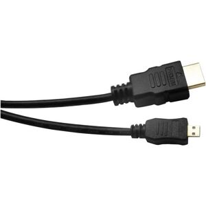 Connect 128499 5 m HDMI Kabel - HDMI Typ A (Standard) zu HDMI Micro Typ D, vergoldet Connect 128499 5 m HDMI Kabel - HDMI Typ A (Standard) zu HDMI Micro Typ D, vergoldet