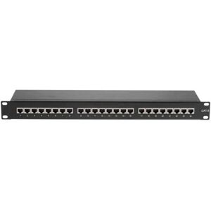 Hypertec 257280-HY Panel de parcheo - 24 puertos, negro, 1U, Gigabit Hypertec 257280-HY Panel de parcheo - 24 puertos, negro, 1U, Gigabit