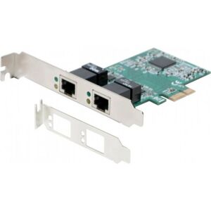 Dexlan - ENW02A - Dual RJ45 - Profil bas - Carte réseau - Publicité Dexlan - ENW02A - Dual RJ45 - Profil bas - Carte réseau - Publicité
