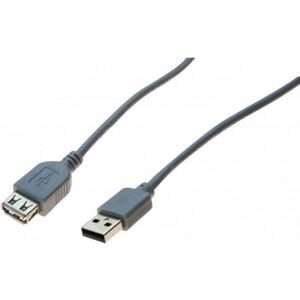 Câble d'extension USB Exertis Connect - 3m - Gris - USB 2.0 Câble d'extension USB Exertis Connect - 3m - Gris - USB 2.0