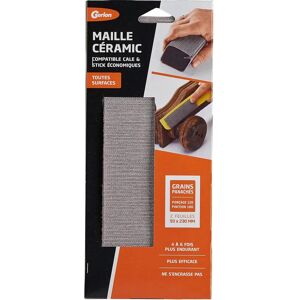 Gerlon Modèle - 2 Feuilles Grains en Céramique - Publicité Gerlon Modèle - 2 Feuilles Grains en Céramique - Publicité