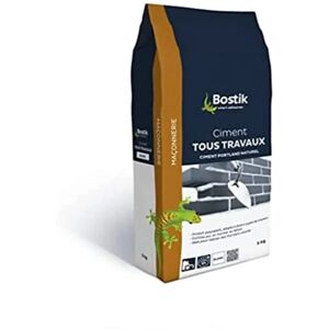 Cemento Blanco Bostik - Mortero de albañilería - 25kg Cemento Blanco Bostik - Mortero de albañilería - 25kg