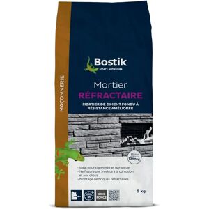 Bostik 30125150 Refractory Mortar - 5kg for Walls & Fireplaces Bostik 30125150 Refractory Mortar - 5kg for Walls & Fireplaces