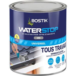 Bostik Waterstop Grey Waterproof Membrane - Interior & Exterior - 1kg Bostik Waterstop Grey Waterproof Membrane - Interior & Exterior - 1kg