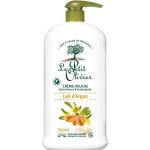 Le Petit Olivier Gel Douche Lait d'Argan - Pour Peaux Sensibles - Familial - Publicité Le Petit Olivier Gel Douche Lait d'Argan - Pour Peaux Sensibles - Familial - Publicité
