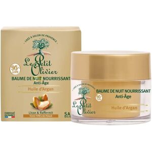 Le Petit Olivier Baume de Nuit Nourrissant à l'Huile d'Argan - Anti-âge - Publicité Le Petit Olivier Baume de Nuit Nourrissant à l'Huile d'Argan - Anti-âge - Publicité