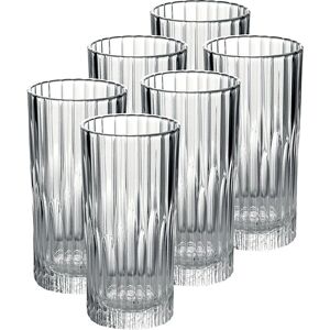 Duralex Manhattan Vintage Highball Glasses - 305ml - Pack of 6 Duralex Manhattan Vintage Highball Glasses - 305ml - Pack of 6